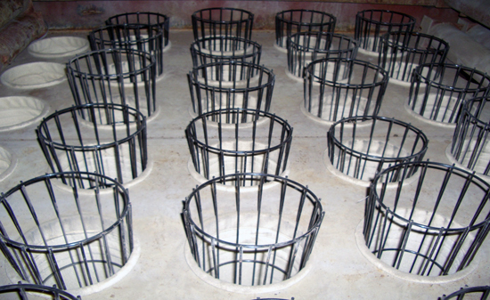 錐形口的雙節袋籠 錐形口的雙節袋籠